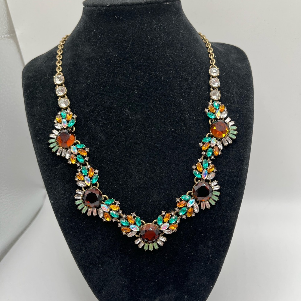 LOGO Links by Lori Goldstein Multicolor Gemstone Necklace